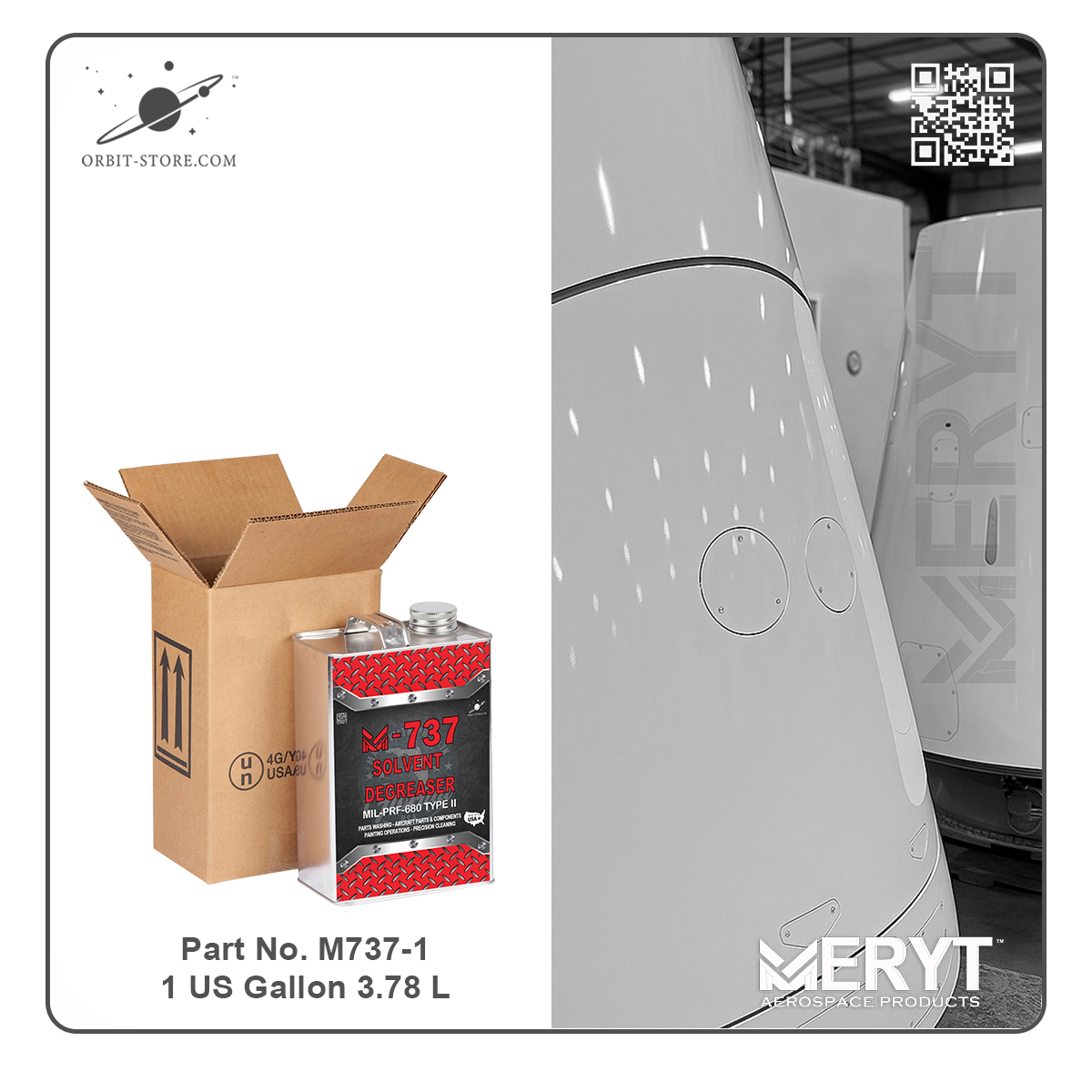 M737-1 DEGREASING SOLVENT MIL PRF 680 TYPE II 1 US Gallon