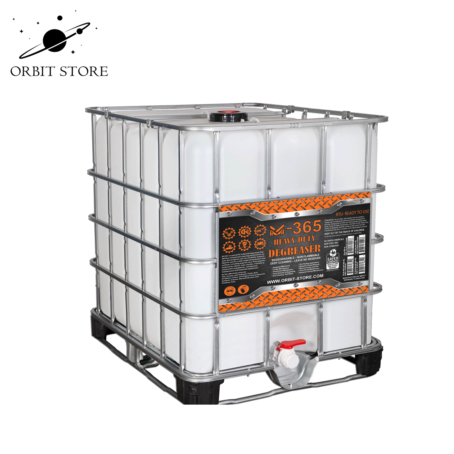 M365 Heavy Duty Degreaser 275 Gallons IBC TOTE