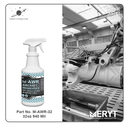 M-AWR-32 Aircraft Degreaser  MIL-PRF-87937D Type II 32oz Spray Bottle