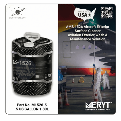 Part No. M-1526-5 – AMS 1526 Aircraft Exterior Cleaner – Aviation Surface Wash (5 Gallon Pail)