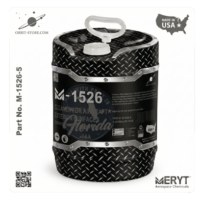 Part No. M-1526-5 – AMS 1526 Aircraft Exterior Cleaner – Aviation Surface Wash (5 Gallon Pail)