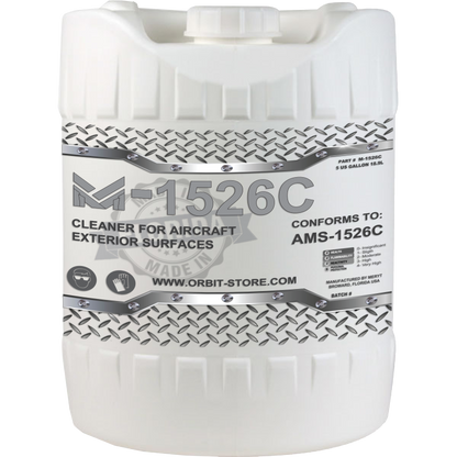 M1526C Aircraft Exterior Surface Cleaner Part No. M1526-5 5 US Gallons