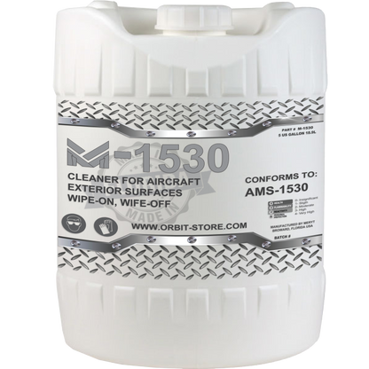M1530 Aircraft Exterior Surface Cleaner Part No. M1530-5 5 US Gallons