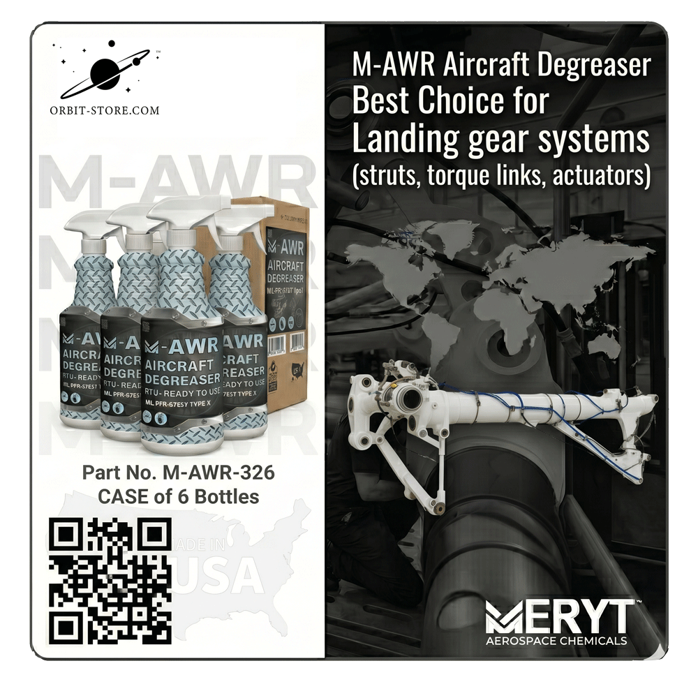 M-AWR-326 Aircraft Degreaser  MIL-PRF-87937 Type II CASE 6 32oz Spray Botle