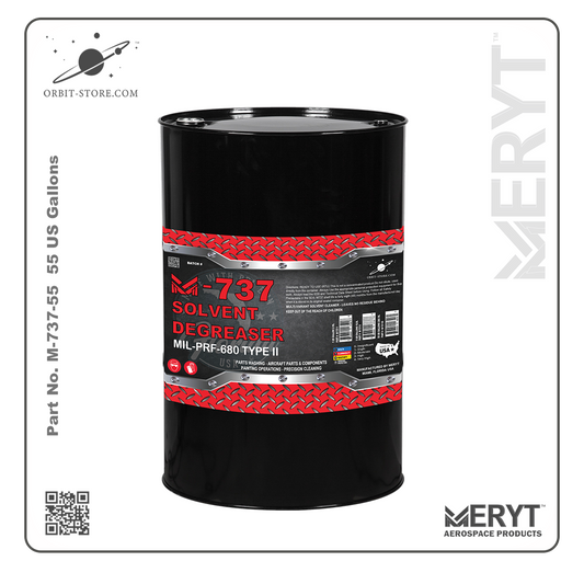 M737-55 DEGREASING SOLVENT MIL PRF 680 TYPE II  55 US Gallons 208.19L