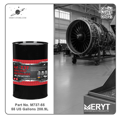 M737-55 DEGREASING SOLVENT MIL PRF 680 TYPE II  55 US Gallons 208.19L