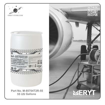 M85704T2R-55 Turbine Engine Cleaner MILPRF-85704C TYPE II RTU - READY TO USE 55 US Gallons