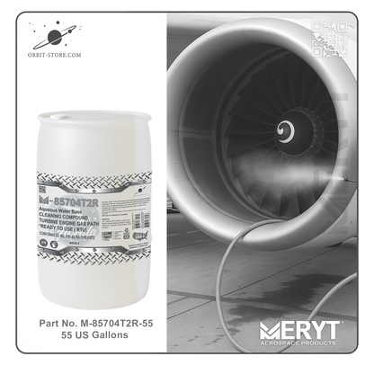 M85704T2R-55 Turbine Engine Cleaner MILPRF-85704C TYPE II RTU - READY TO USE 55 US Gallons