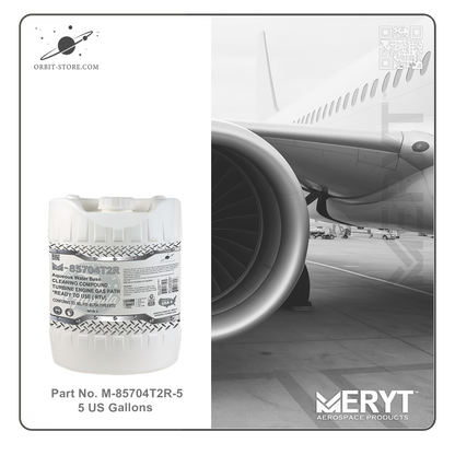 M85704T2R-5 Turbine Engine Cleaner MILPRF-85704C TYPE II RTU - READY TO USE  5 US Gallons