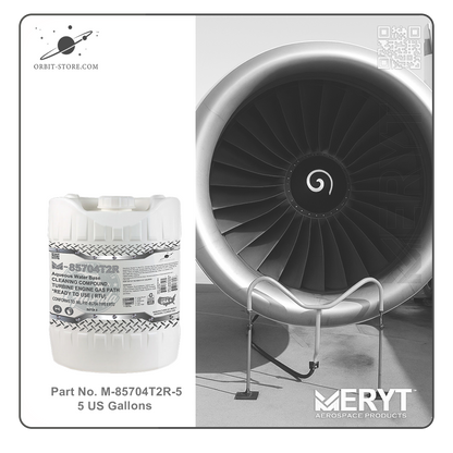 M85704T2R-5 Turbine Engine Cleaner MILPRF-85704C TYPE II RTU - READY TO USE  5 US Gallons