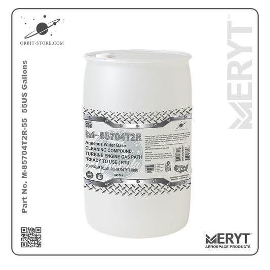 M85704T2R-55 Turbine Engine Cleaner MILPRF-85704C TYPE II RTU - READY TO USE 55 US Gallons