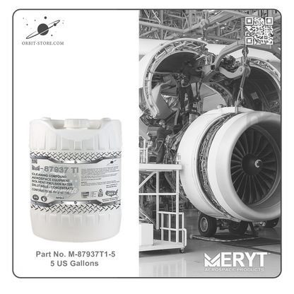 M87937T1-5   MIL-PRF-87937 Type I Solvent Emulsion Aircraft Cleaning Compound 5-Gallon