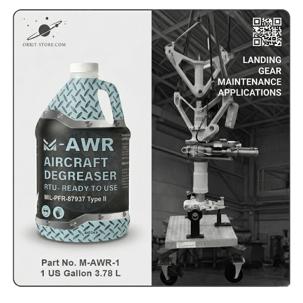 MIL-PRF-87937 Type II 1 US Gallon 3.78 L M-AWR-1  Aircraft Degreaser