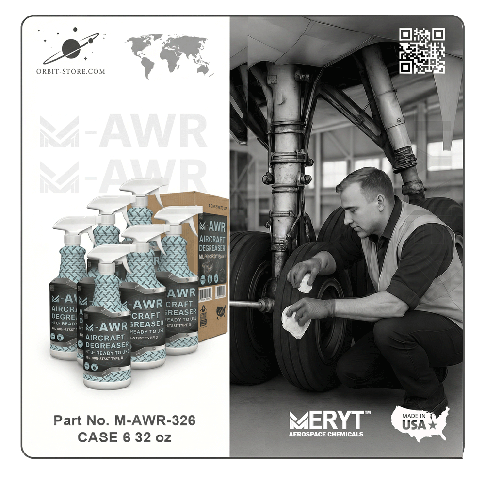 M-AWR-326 Aircraft Degreaser  MIL-PRF-87937 Type II CASE 6 32oz Spray Botle