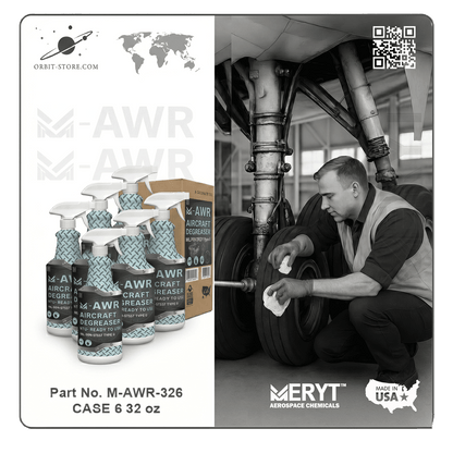 M-AWR-326 Aircraft Degreaser  MIL-PRF-87937 Type II CASE 6 32oz Spray Botle