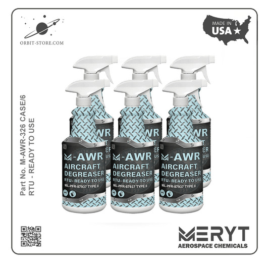 M-AWR-326 Aircraft Degreaser  MIL-PRF-87937 Type II CASE 6 32oz Spray Botle