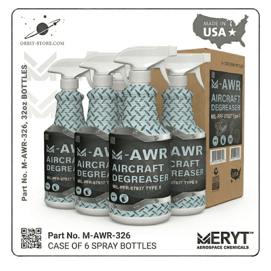 M-AWR-326 Aircraft Degreaser  MIL-PRF-87937 Type II CASE 6 32oz Spray Botle