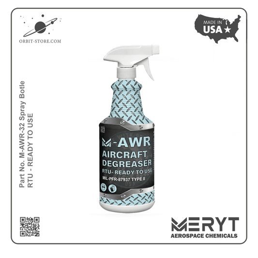 M-AWR-32 Aircraft Degreaser  MIL-PRF-87937D Type II 32oz Spray Bottle