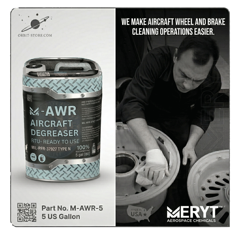 MIL-PRF-87937 Type II 5 US Gallons M-AWR-5 Aircraft  Degreaser