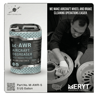 MIL-PRF-87937 Type II 5 US Gallons M-AWR-5 Aircraft  Degreaser
