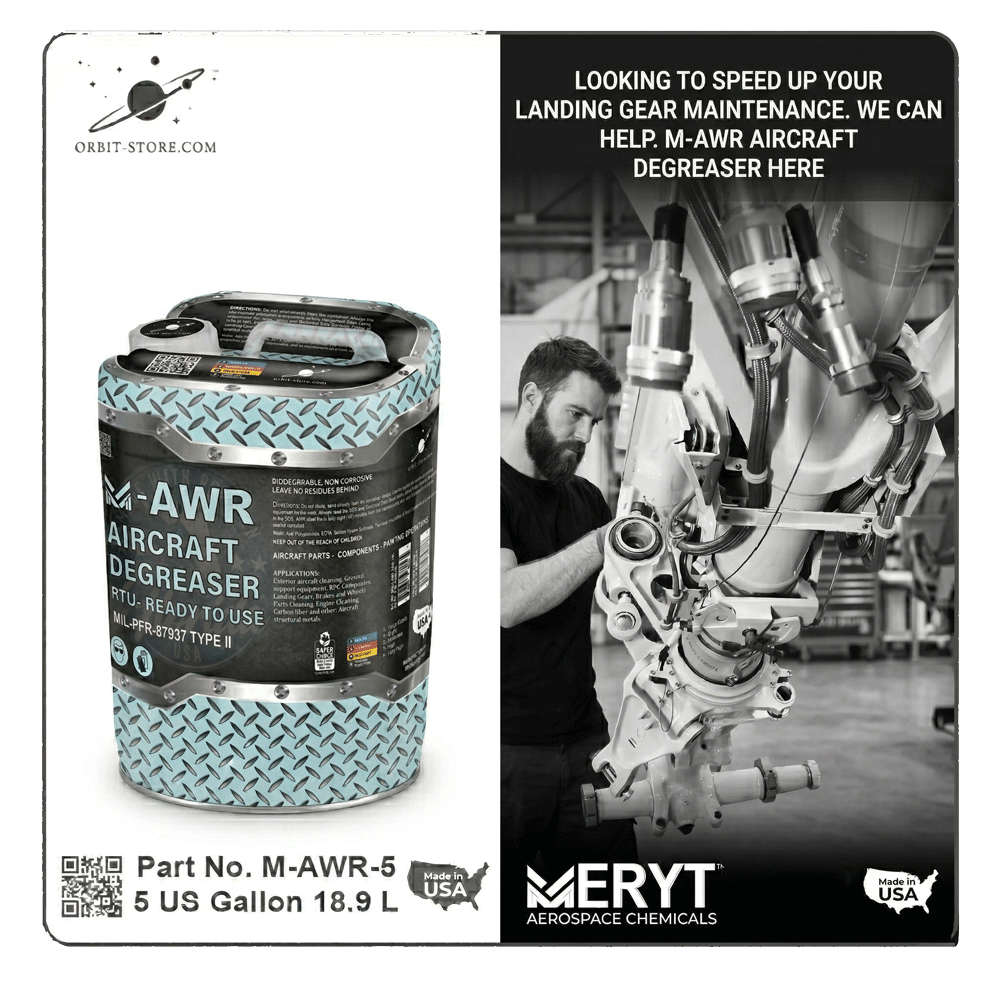 MIL-PRF-87937 Type II 5 US Gallons M-AWR-5 Aircraft  Degreaser