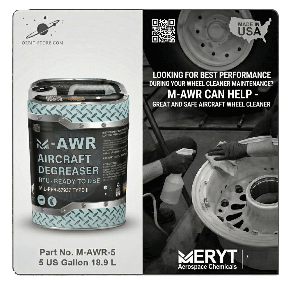 MIL-PRF-87937 Type II 5 US Gallons M-AWR-5 Aircraft  Degreaser