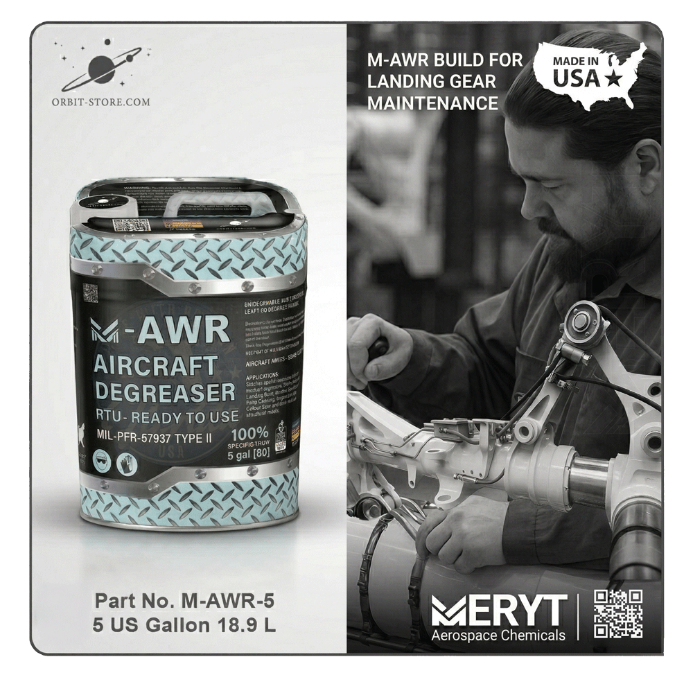 MIL-PRF-87937 Type II 5 US Gallons M-AWR-5 Aircraft  Degreaser