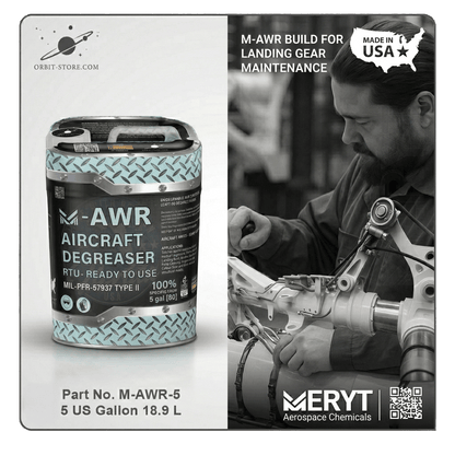 MIL-PRF-87937 Type II 5 US Gallons M-AWR-5 Aircraft  Degreaser