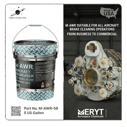 MIL-PRF-87937 Type II 5 US Gallons Bucket M-AWR-5B Aircraft  Degreaser