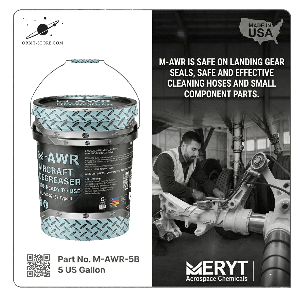 MIL-PRF-87937 Type II 5 US Gallons Bucket M-AWR-5B Aircraft  Degreaser