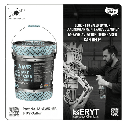 MIL-PRF-87937 Type II 5 US Gallons Bucket M-AWR-5B Aircraft  Degreaser