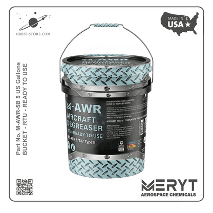 MIL-PRF-87937 Type II 5 US Gallons Bucket M-AWR-5B Aircraft  Degreaser
