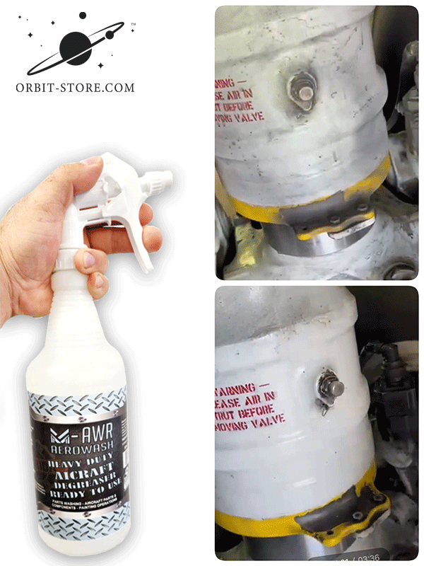 M-AWR 55 US Gallons Part No. M-AWR55 Aviation Degreaser MIL-PRF-87937D Type IV