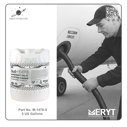 M1476-5 Aircraft Toilet Systems Cleaner AMS1476  5 US Gallons 18.9L