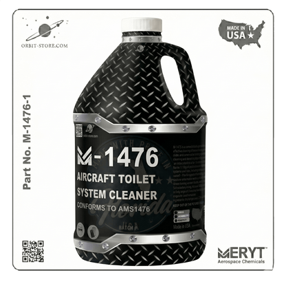 Part No. M-1476-1 – AMS 1476B Aircraft Toilet System Cleaner – Aviation Lavatory Descaler (1 Gallon)
