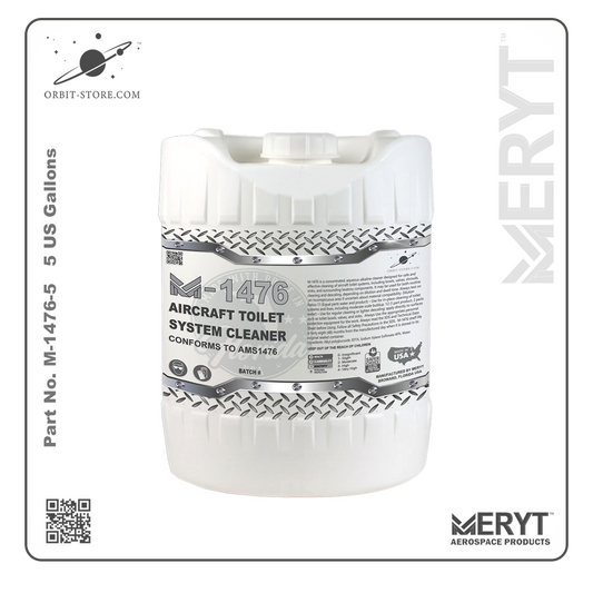 M1476-5 Aircraft Toilet Systems Cleaner AMS1476  5 US Gallons 18.9L