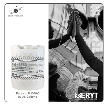 M1530-5  Aircraft Exterior Surface Cleaner  AMS1530 5 US Gallons 18.9 L