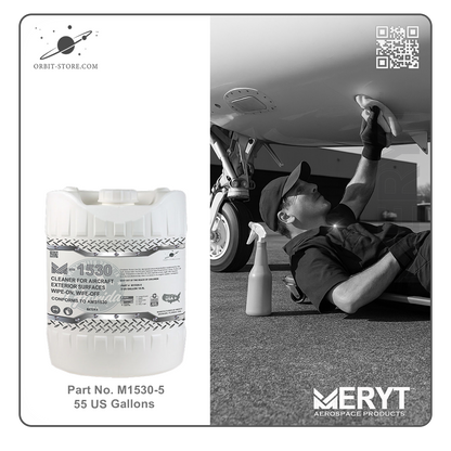 M1530-5  Aircraft Exterior Surface Cleaner  AMS1530 5 US Gallons 18.9 L