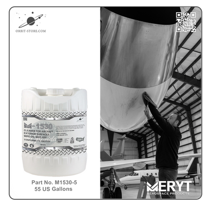 M1530-5  Aircraft Exterior Surface Cleaner  AMS1530 5 US Gallons 18.9 L