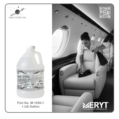 M1550-1 Aircraft Interior Hard Surfaces Cleaner Water Base AMS1550 1 US Gallon