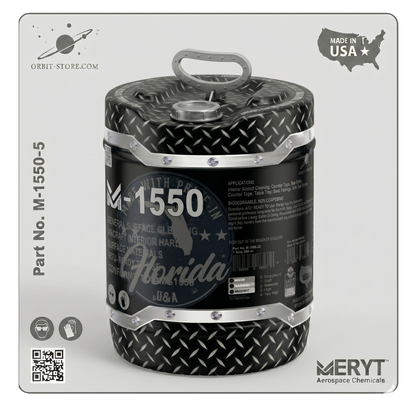 Part No. M-1550-5 – AMS 1550 Aircraft Interior Cleaner – Aviation Surface Cleaner Concentrate (5 Gallon Pail)