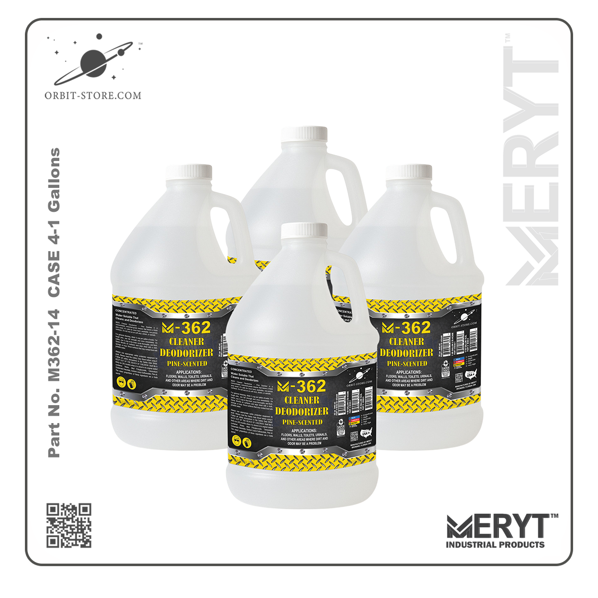 M362-14  Industrial Pine Cleaner & Deodorizer Concentrated for Airport Use