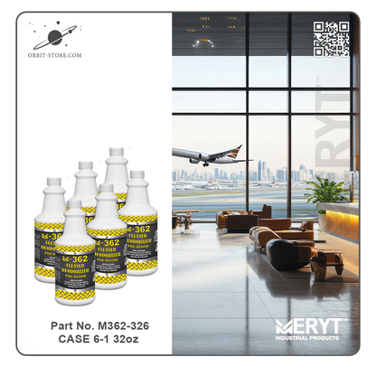 M362-326  Industrial Strength Floor Cleaner and Deodorizer  Concentrate - Pine Scent  Case of 6 x 32 oz