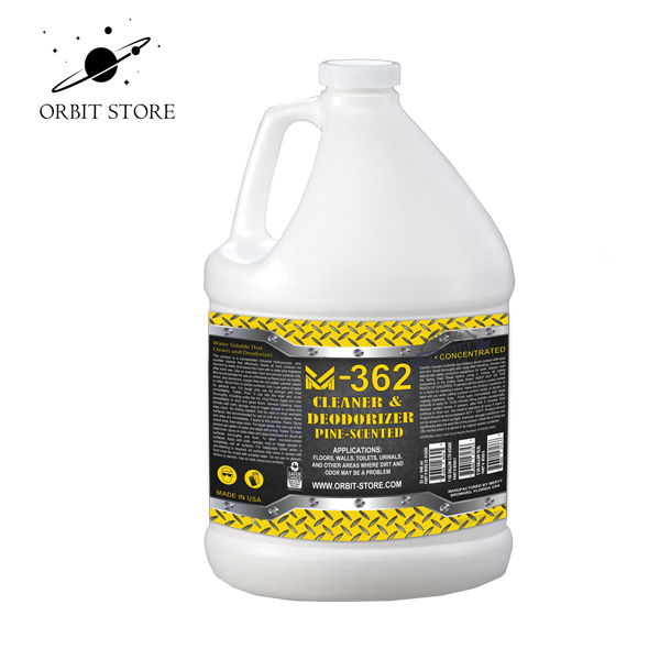 M362 Industrial Strength Floor Cleaner and Deodorizer  Concentrate - Pine Scent 1 Gallon 3.78 L