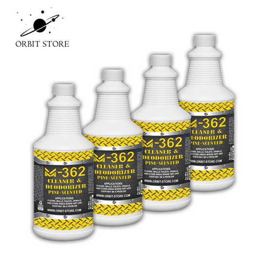M362  Floor and Bathroom Cleaner  - Concentrated - Pine Scent 4-32oz Bottles