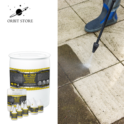 M362 Industrial Strength Floor Cleaner and Deodorizer Concentrate  Pine Scent 5 US Gallons 18.9L