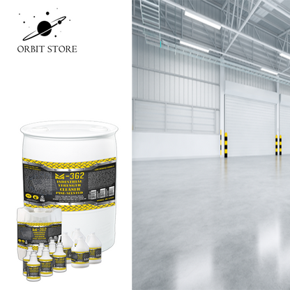M362 Industrial Strength Floor Cleaner and Deodorizer Concentrate  Pine Scent 5 US Gallons 18.9L