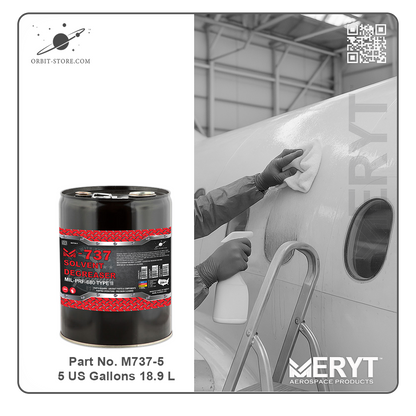 M737-5  DEGREASING SOLVENT MIL PRF 680 TYPE II  5 US Gallons 18.9 L