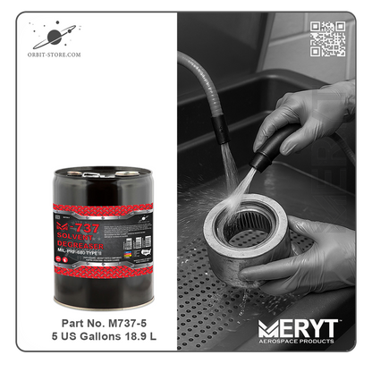 M737-5  DEGREASING SOLVENT MIL PRF 680 TYPE II  5 US Gallons 18.9 L