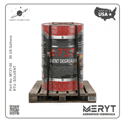 M737-55 DEGREASING SOLVENT MIL PRF 680 TYPE II  55 US Gallons 208.19L